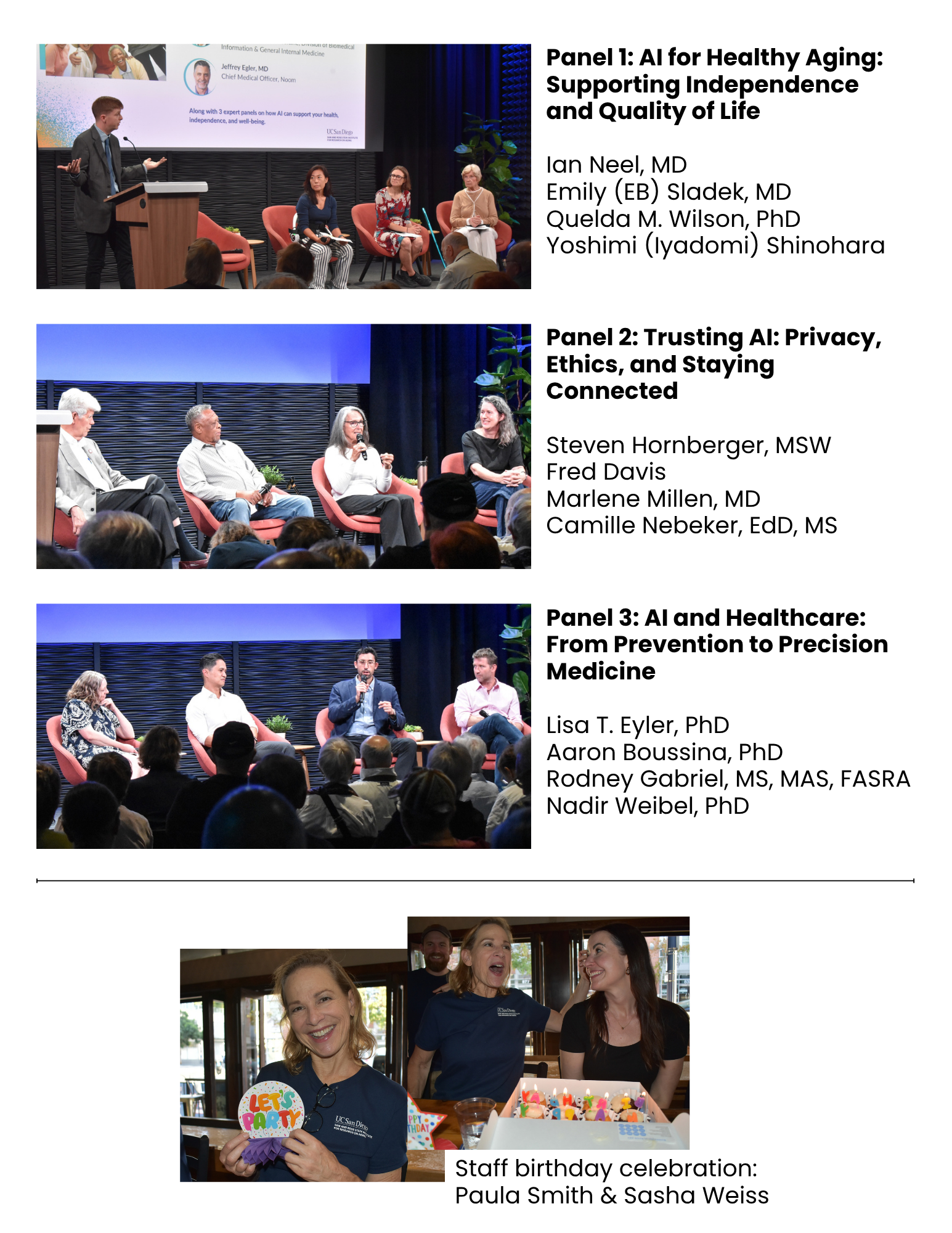 Symposium Collage